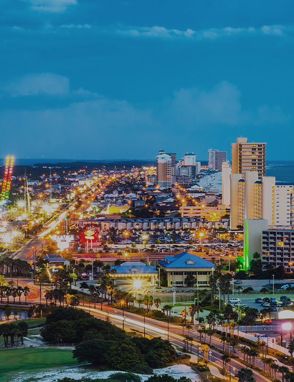 Panama City Beach Busy Roads